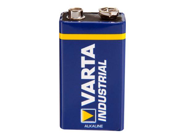 Pile Varta Industrielle 9v Longue Durée, Usage Professionnel - Varta