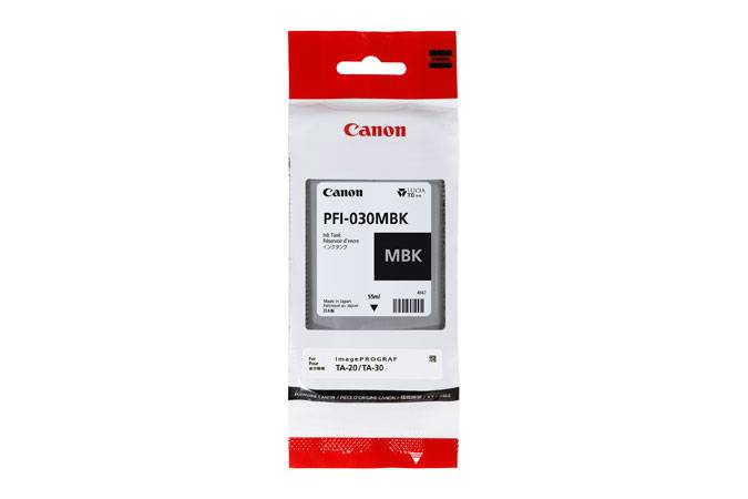 Canon Encre PFI-030 MBK d'origine noir mat 3488C001-1