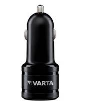 Chargeur de voiture Varta 57932 Sortie USB Dural 2.4A et sortie USB Type C 3.0A-3
