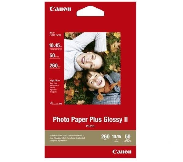 CANON PP-201 plus photo papier inkjet 260g/m2 4x6 inch 50 feuilles pack de 1-1