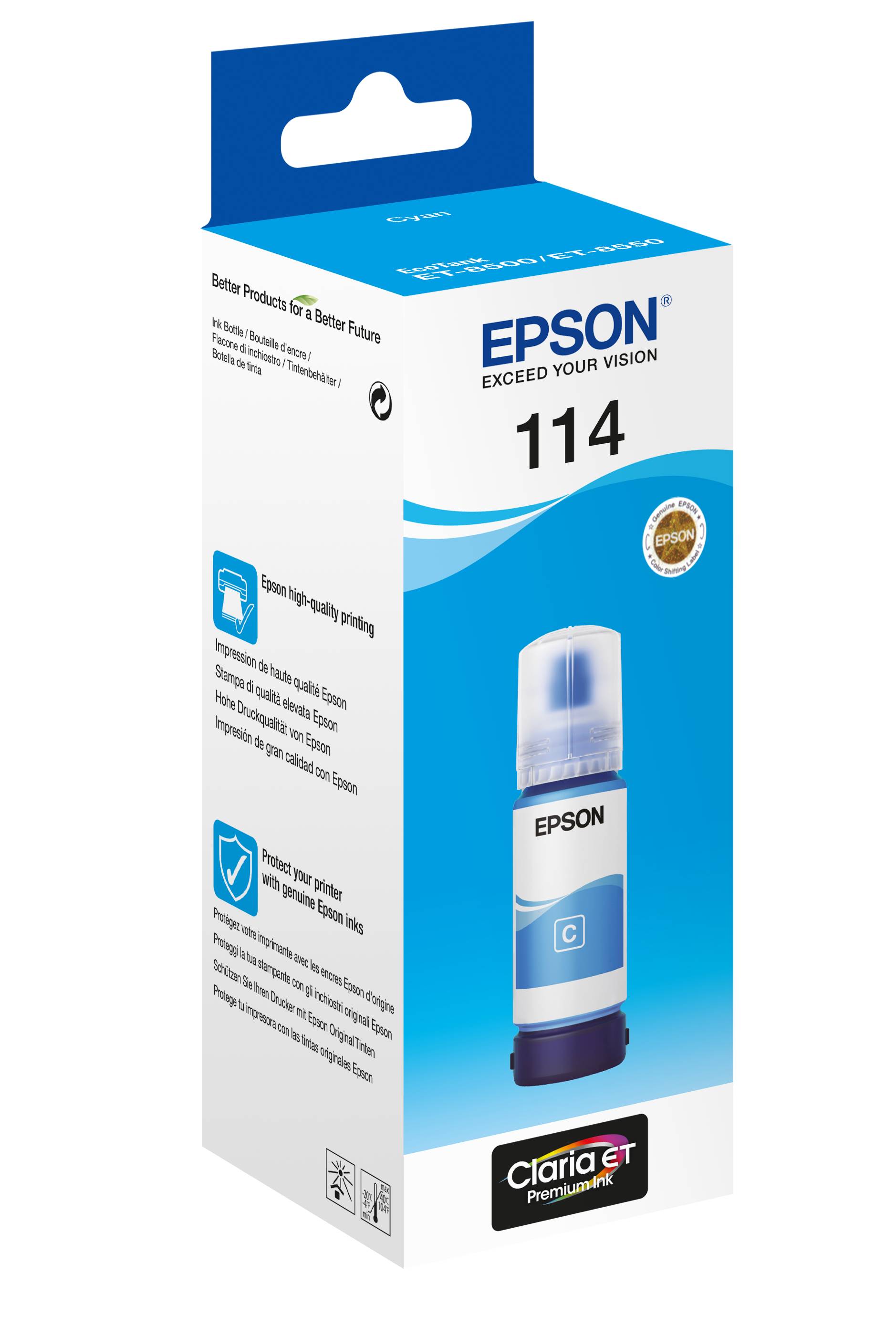 EPSON 1LB 114 EcoTank Cyan ink bottle-2