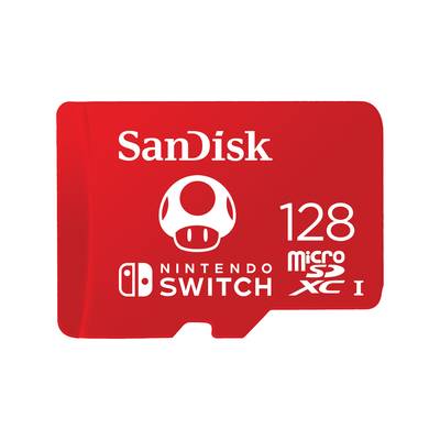 Carte Micro SD 128Go Sandisk - Licence Nintendo Switch officielle –