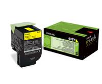 Toner d'origine Lexmark 802Y jaune-2