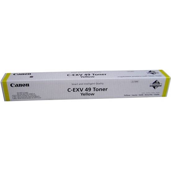 Canon C-EXV 49 d'origine jaune 8527B002-0