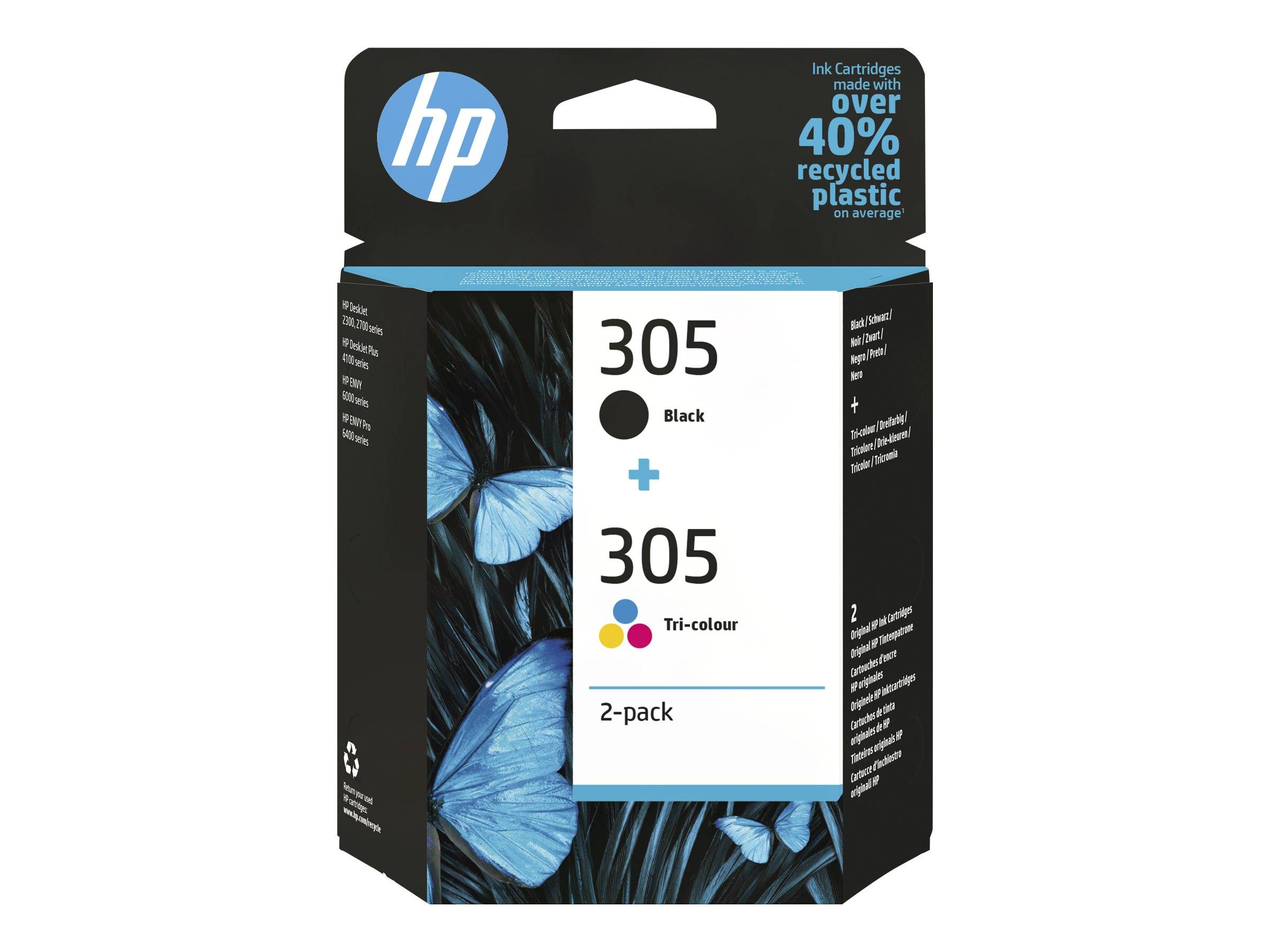 HP Inc. Encre 6ZD17AE d'origine noir, cyan, magenta, jaune 6ZD17AE-0