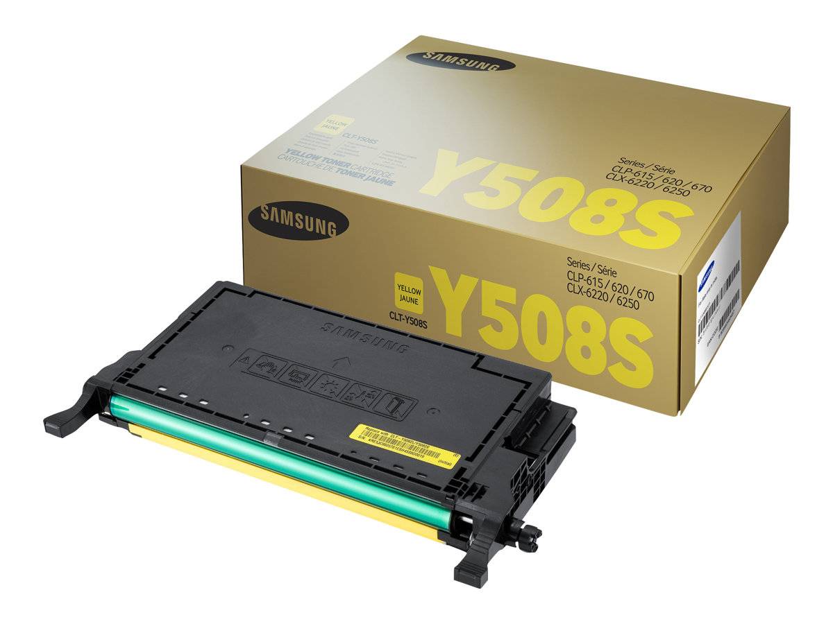 Samsung Cartouche de toner jaune CLT-Y5082S, 2000 pages, Jaune, 1 pièce(s)-1