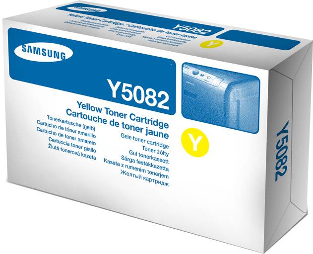 Samsung Cartouche de toner jaune CLT-Y5082S, 2000 pages, Jaune, 1 pièce(s)-2