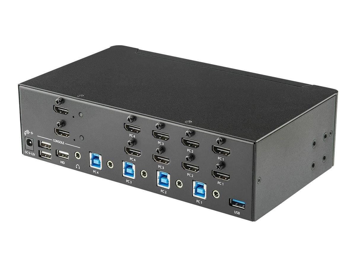 KVM Switch/USB Hub4 Dual Monitor Display-0