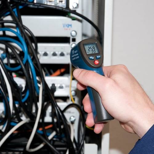 PCE Instruments Thermomètre infrarouge Optique 8:1 -30 - 260 °C-5