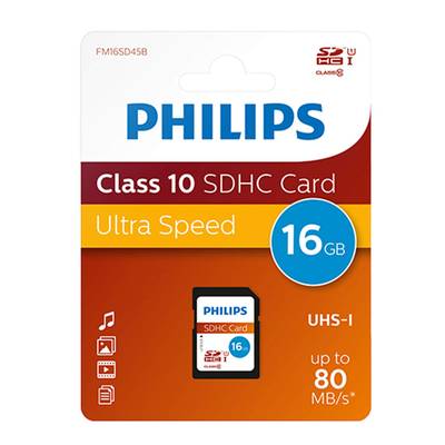 Philips  Carte SDHC 16 GB Class 10 