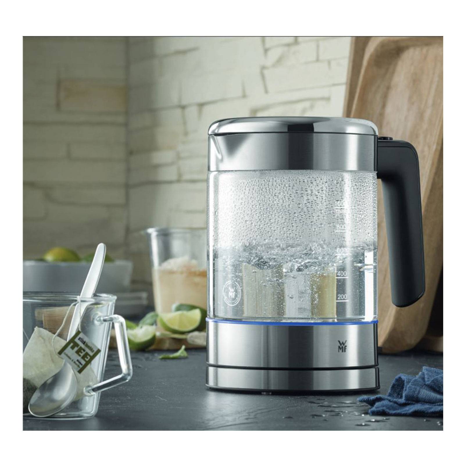 Bouilloire Sans Fil 1l 1900w Inox/verre Wmf 0413190011-2