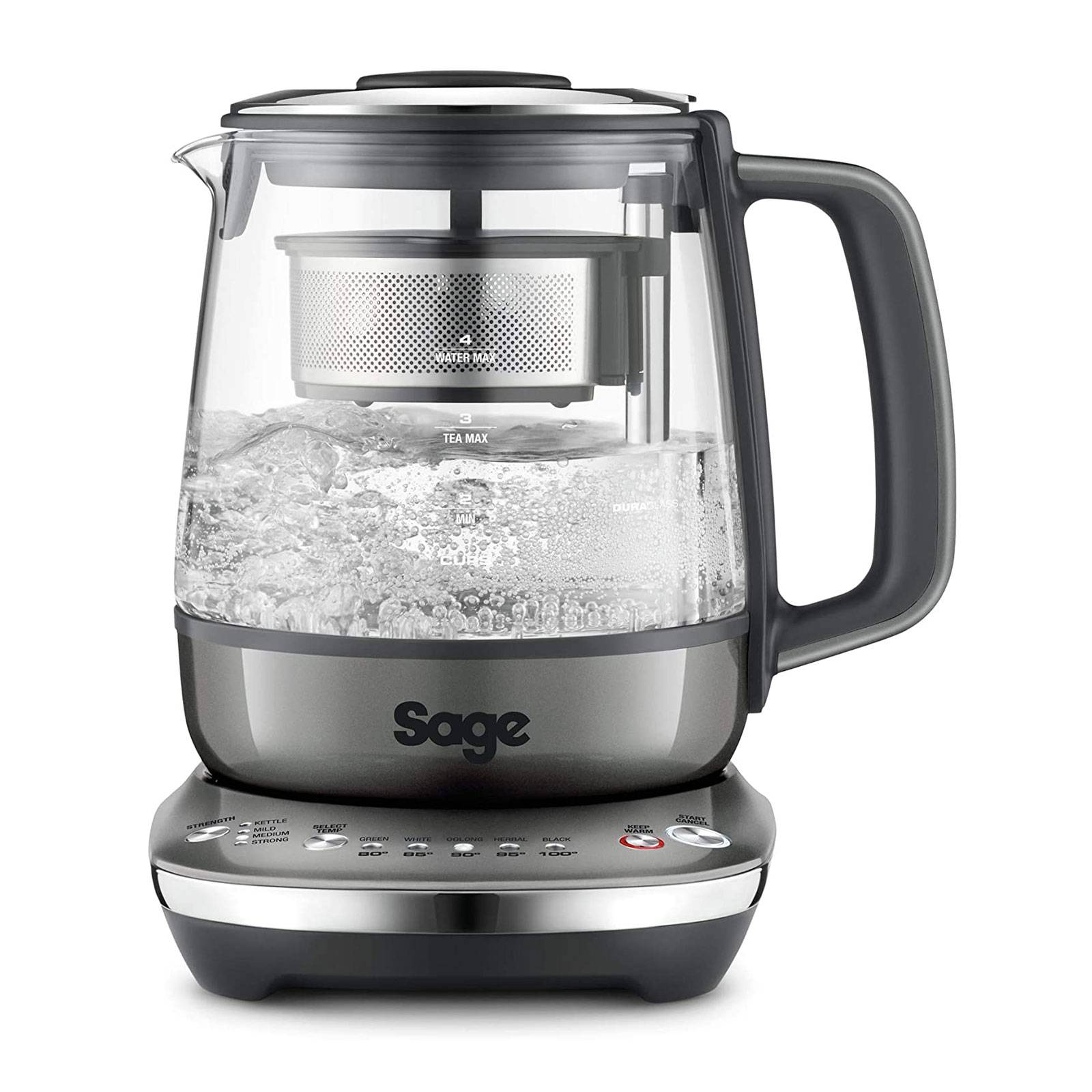 Bouilloire-théière 2en1 1l 1600w Sage stm700shy4eeu1-1