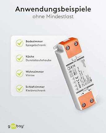 Transformateur LED 12 V / 15 W 12 V DC pour LED jusqu'à 15 W de charge totale-6