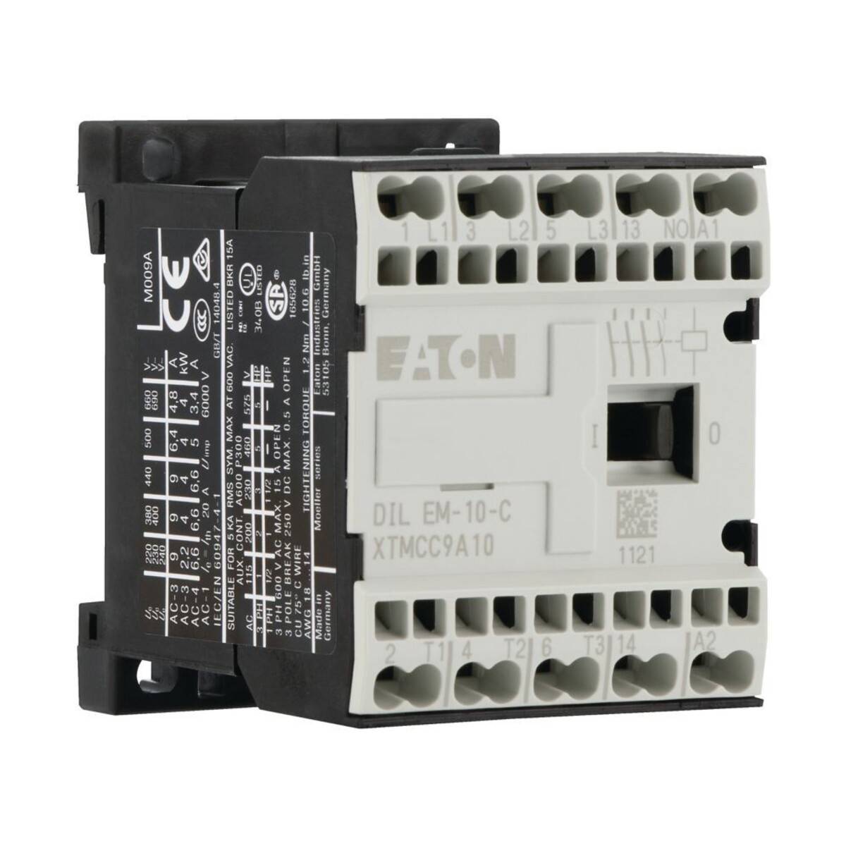 Contacteur de puissance Eaton DILEM4-G(24 VCC) / Réf. DILEM-01(240 V 50 Hz)-2