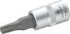 Douille-embout TORX® intérieur T 25 Longueur: 37 mm TOOLCRAFT 816083 Propulseur: 1/4" (6.3 mm) 1 pc(s)