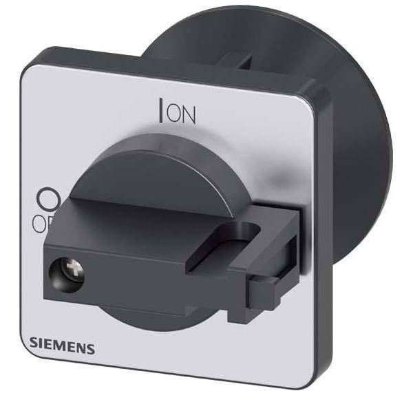 Accessoire Rotatif Siemens Pour Interrupteurs 3LD21/3LD22 - Levier Rouge/jaune, Montage Central - Pour 25A Et 32A