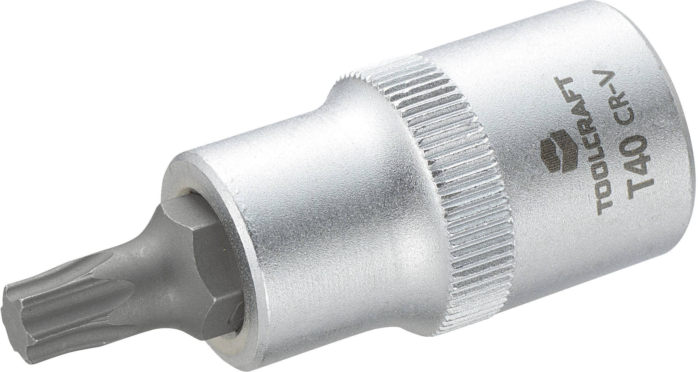 Douille-embout 6 pans intérieurs (TX) T 40 Longueur: 55 mm TOOLCRAFT 816166 Propulseur: 1/2" (12.5 mm) 1 pc(s)
