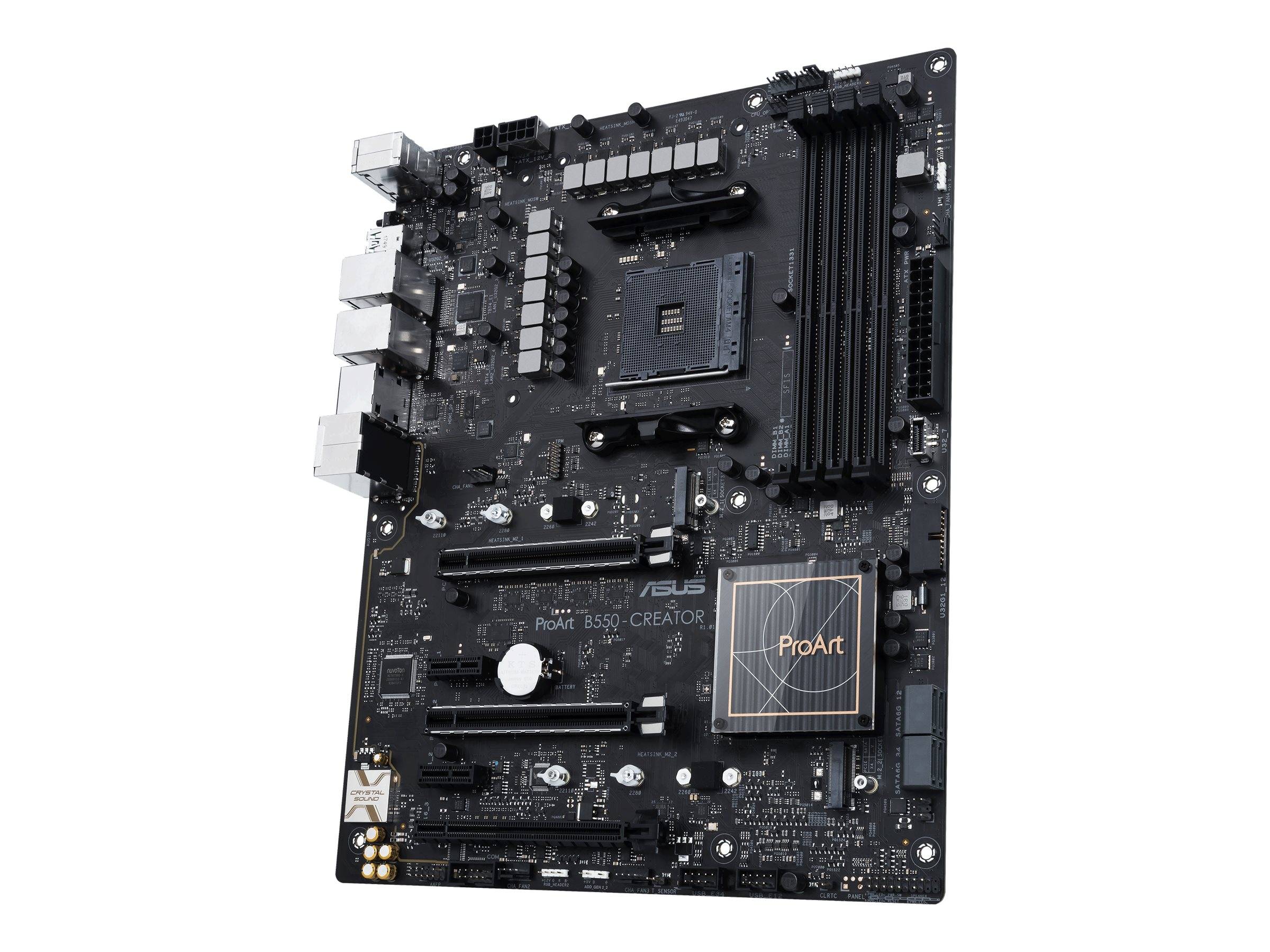 Asus ProArt B550 CREATOR Carte mère Socket (PC) AMD AM4 Facteur de forme (détails) ATX Chipset de la carte mère AMD® B55-2