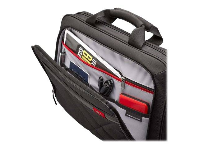 Case Logic DLC-117 Black, Sac Messenger, 43,9 cm (17.3"), Sangle épaule, 800 g-1