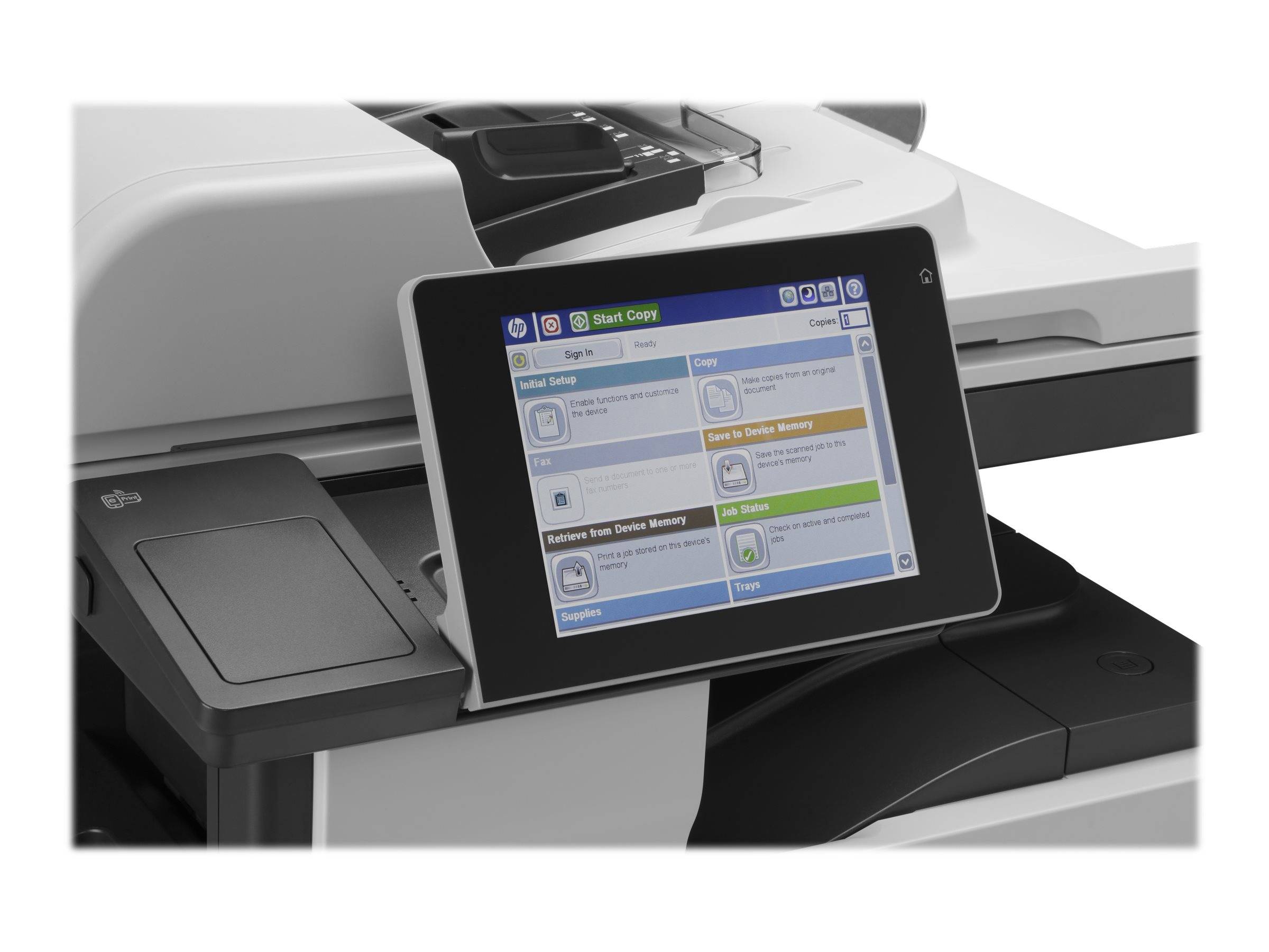 HP LaserJet Enterprise Imprimante multifonction MFP M725dn, Laser, Impression mono, 1200 x 1200 DPI, A3, Impression dire-1