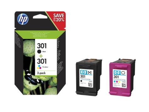 HP 301 Ink Cart Combo 2-Pack Blister-2