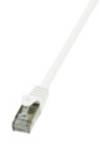 Câble réseau LogiLink CAT 6 F/UTP 15 m blanc