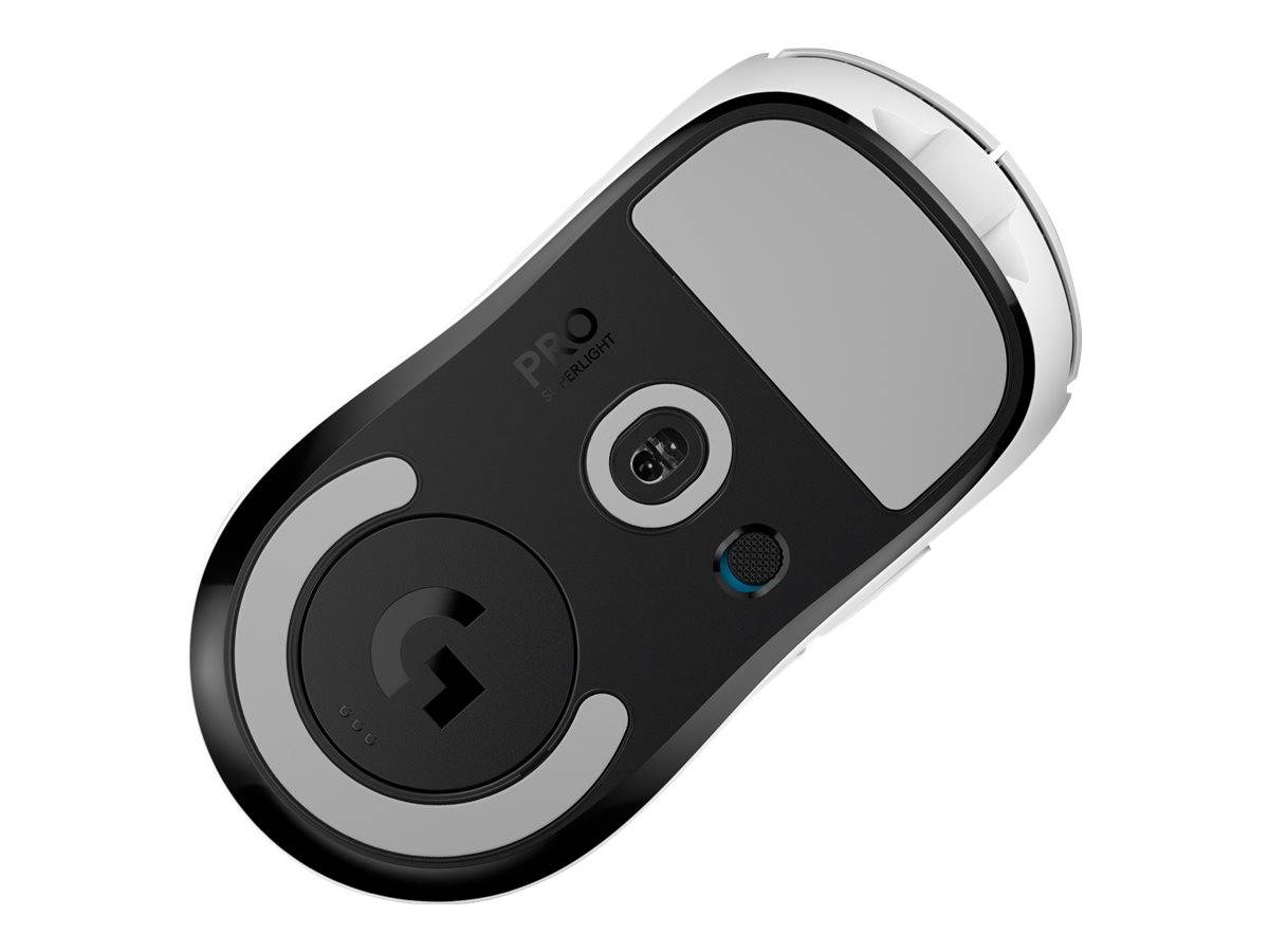 Logitech G Pro X Superlight Wireless Gaming, Droitier, RF sans fil, 25600 DPI, 1 ms, Blanc-4