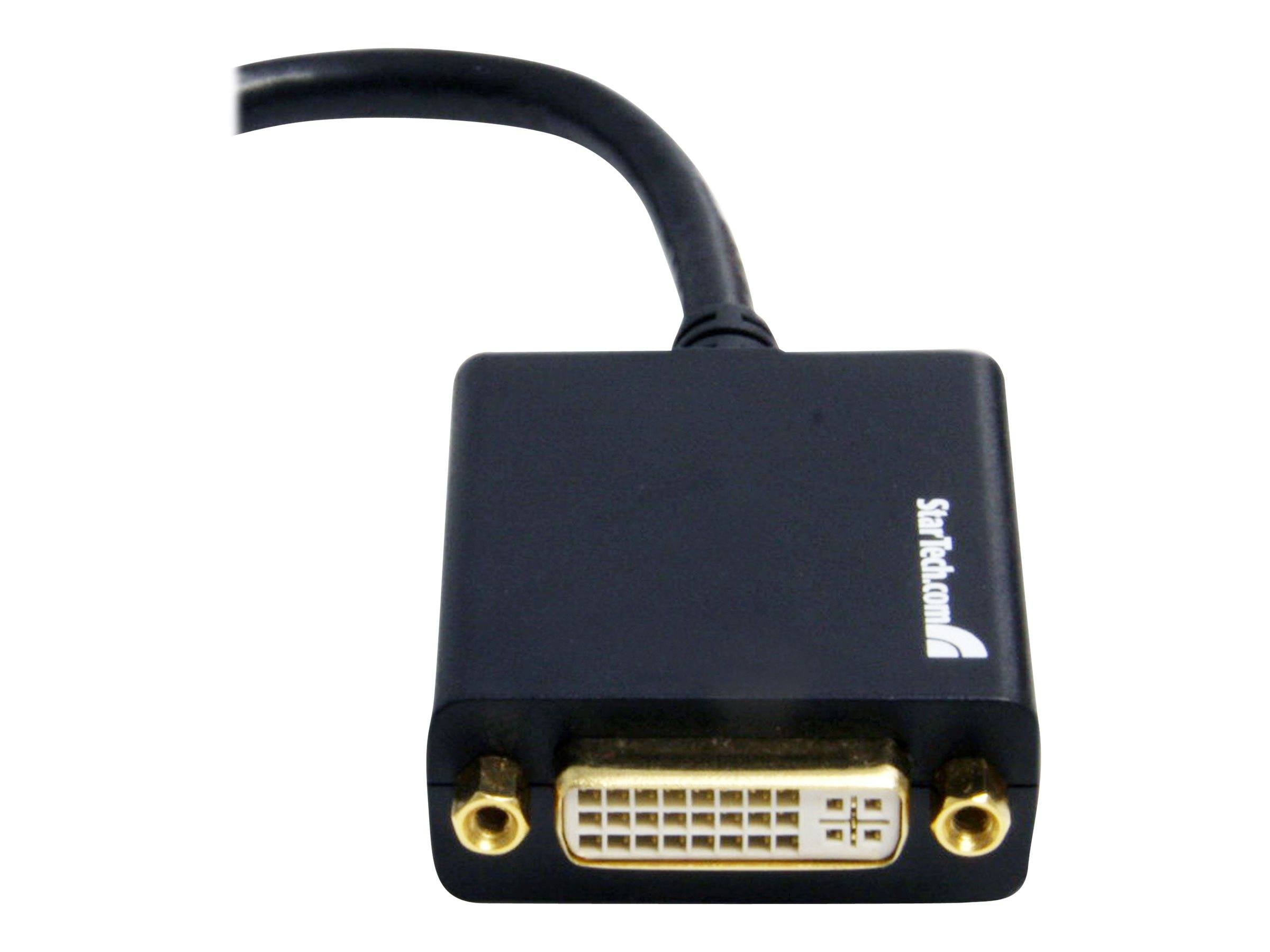 StarTech.com DP2DVI2 DisplayPort Adaptateur noir 0.152 m-3