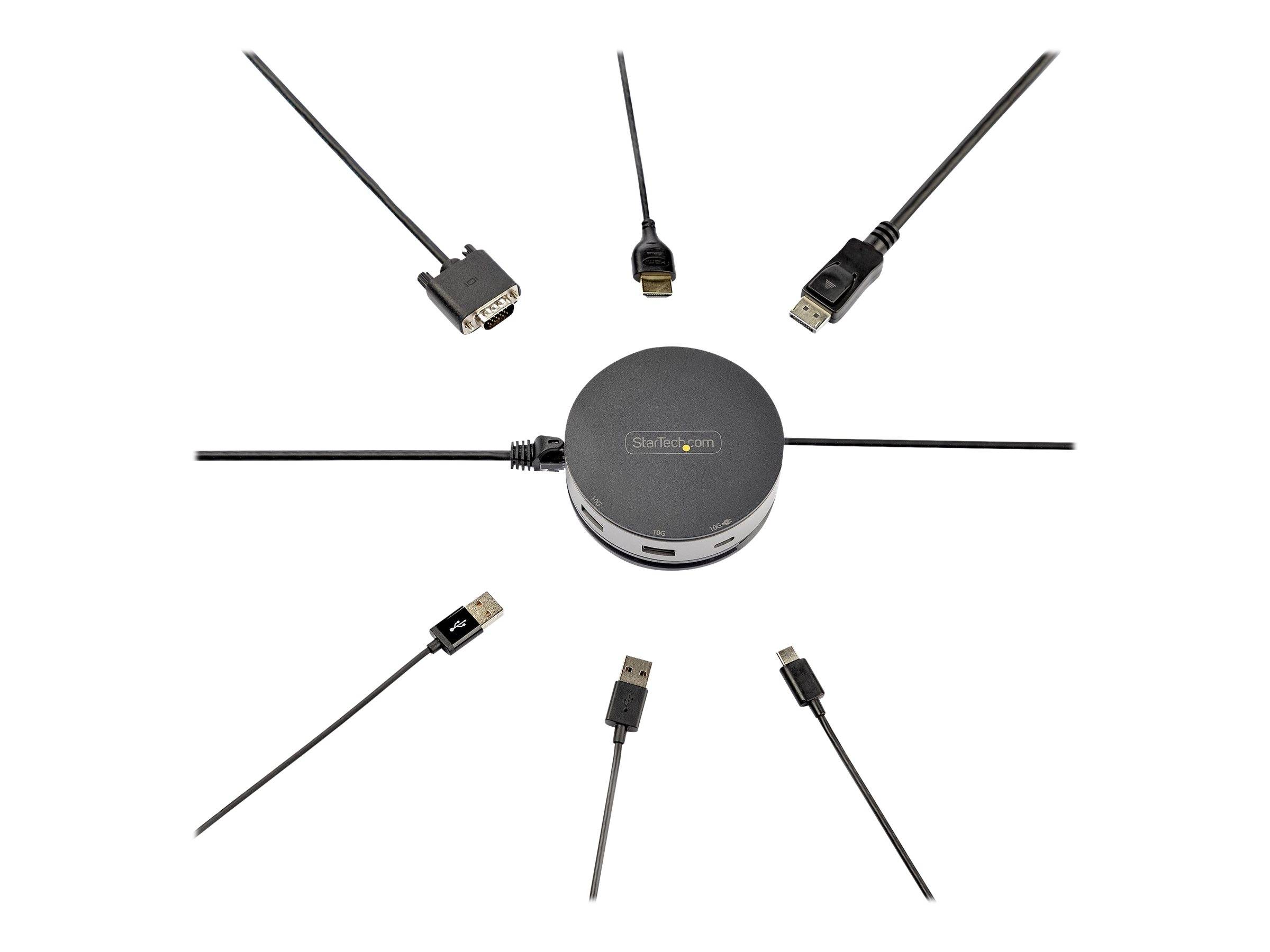 USB C Multiport Adapter - HDMI/DP/VGA-2
