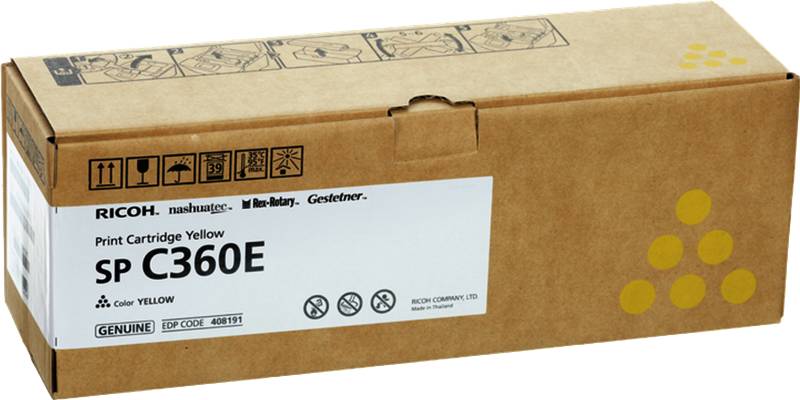 Ricoh 408191, 1500 pages, Jaune, 1 pièce(s)-0