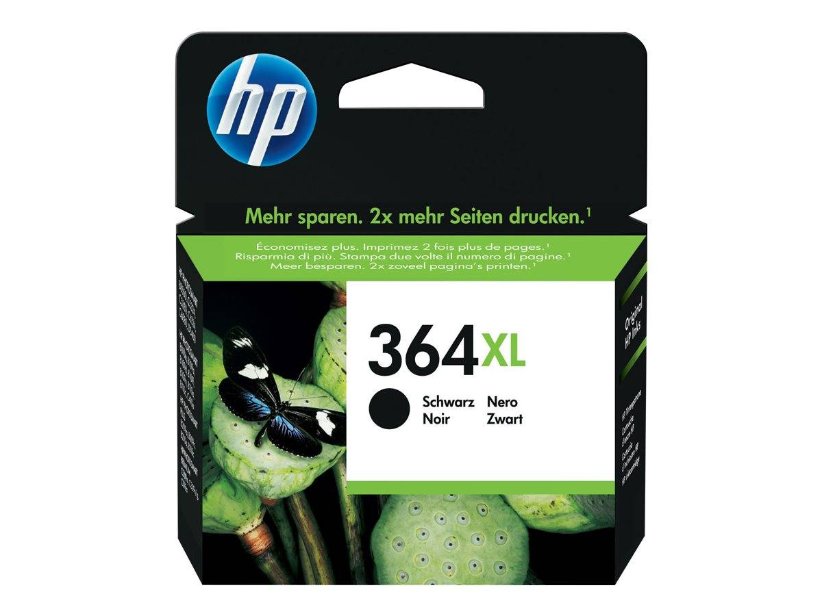 HP 364XL original Ink cartridge CN684EE 301 black high capacity 550 pages 1-pack Blister multi tag-0
