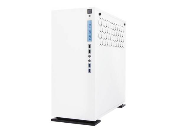 In Win 303, Midi Tower, PC, Blanc, ATX, micro ATX, Mini-ATX, SECC, Verre trempé, 16 cm
