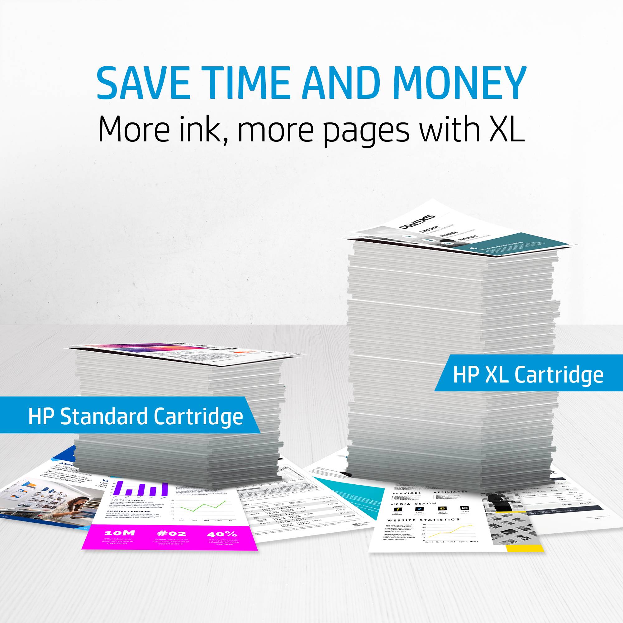 HP Pack de 2 cartouches d'encre noire/3 couleurs authentiques 302, Rendement standard, Noir, Cyan, Magenta, Jaune, Encre-4