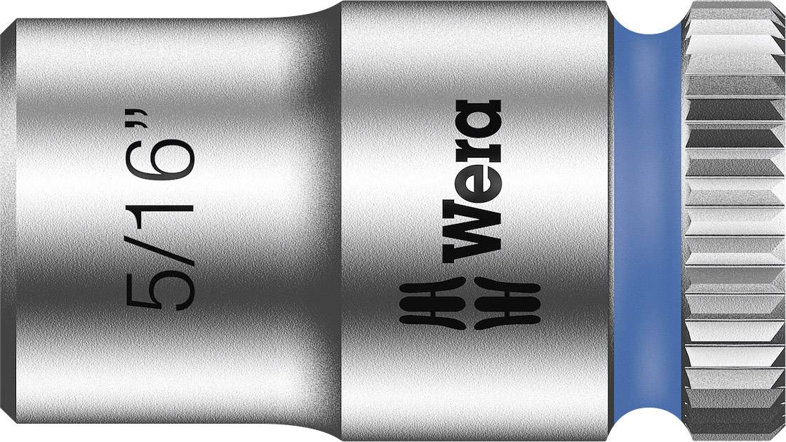 Douille 6 pans extérieurs 5/16" Longueur: 23 mm Wera 05003518001 Propulseur: 1/4" (6.3 mm) 1 pc(s)
