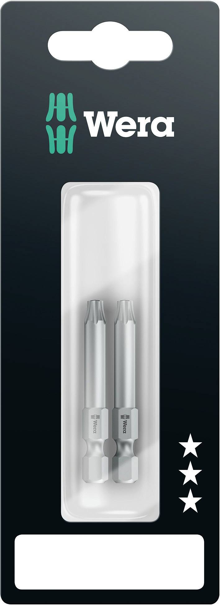 Embout TX TX 15 Wera 05073721001 Acier à outils allié, extra-rigide Forme (embouts): F 6.3 2 pc(s)