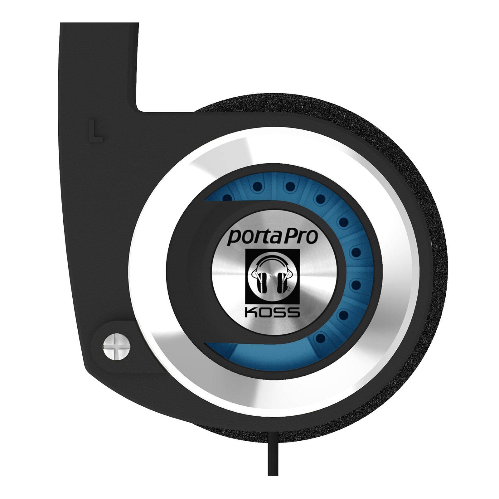 KOSS PORTA PRO CLASSIC Casque supra-auriculaire filaire Stereo noir, argent serre-tête léger Hi-Fi-2