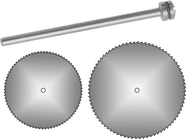 Jeu de lames de scie circulaire Donau Elektronik 1640 19 mm  1 set
