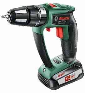 Bosch PSB 18 LI-2 Ergonomic 2 vitesses-Perceuse-visseuse à percussion sans fil + mallette, + batterie-0