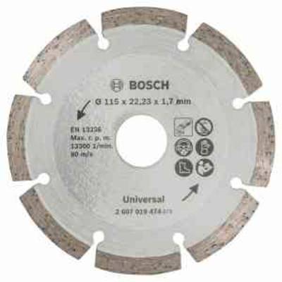Disque diamant matériaux de construction Ø115mm Bosch 2607019474
