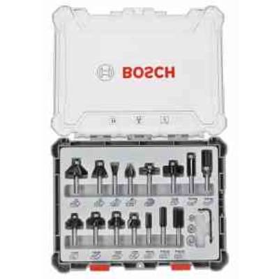 Bosch Set 6 pièces fraises arrondir et profiler 6mm