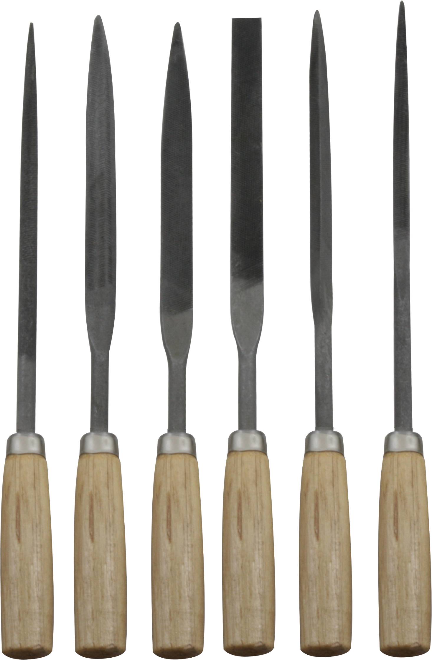 Donau Elektronik M59 Set de limes à clé de 6 pièce Longueur de coupe 85 mm Longueur 170 mm 1 pc(s)