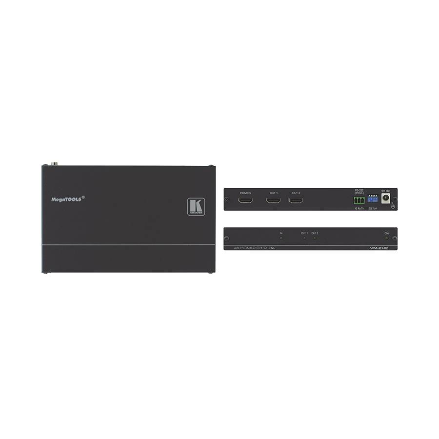 Kramer 4K HDMI Distribution Amplifier with HDCP2.2 and HDMI2.0 supp-0