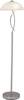 Lampe sur pied E14 Brilliant Boston 40 W fer, blanc