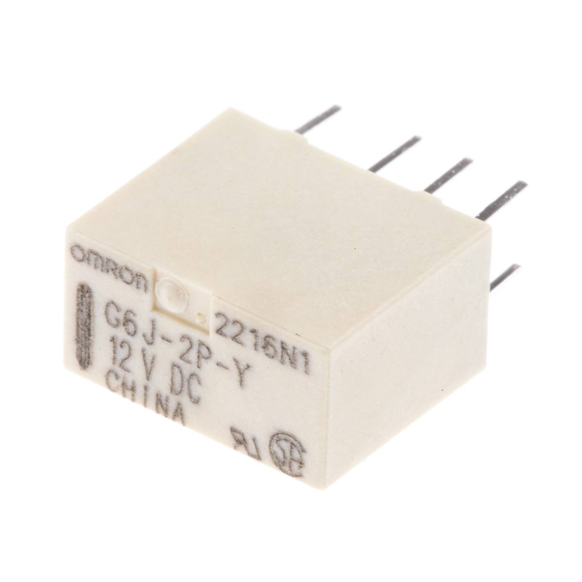 Relais Hongfa HF115F Pour Circuit Imprimé - 12V DC, 8A, 2 Contacts - Neuf
