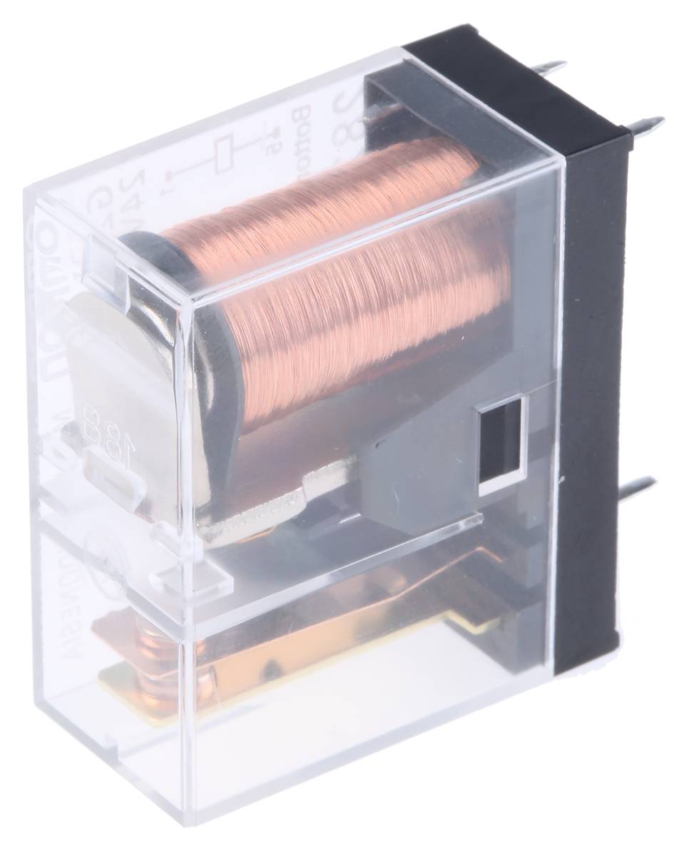 Relais Puissance G2R-1A-E 12VDC 16A BAOMAIN - SPST-NO 6 Broches - Certifié TÜV/VDE - Pour Carte PCB