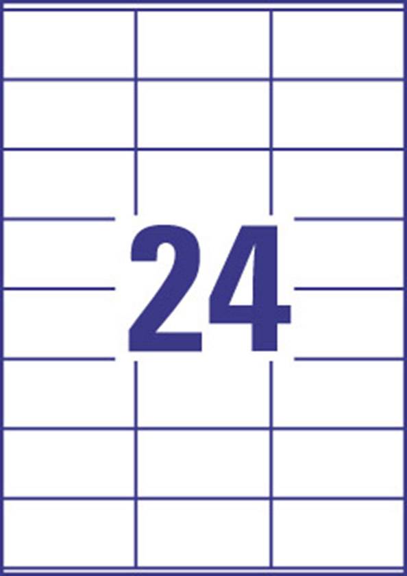 Le chiffre '24' en grands caractères bleus, placé au centre d'une grille rectangulaire aux lignes bleues sur un fond blanc.