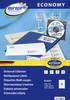Etiquette universelles Europe 100 ELA021 105 x 48 mm papier blanc 1200 pc(s) fixation permanente