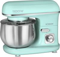 Robot pétrin multifonction 5L 1100W Bomann KM 6030 CB Menthe/Vert-1