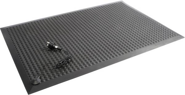 COBA Europe SE010003ESD Cobaelite ESD Tapis pour poste de travail (L x l x H) 1.2 m x 0.9 m x 15 mm  noir