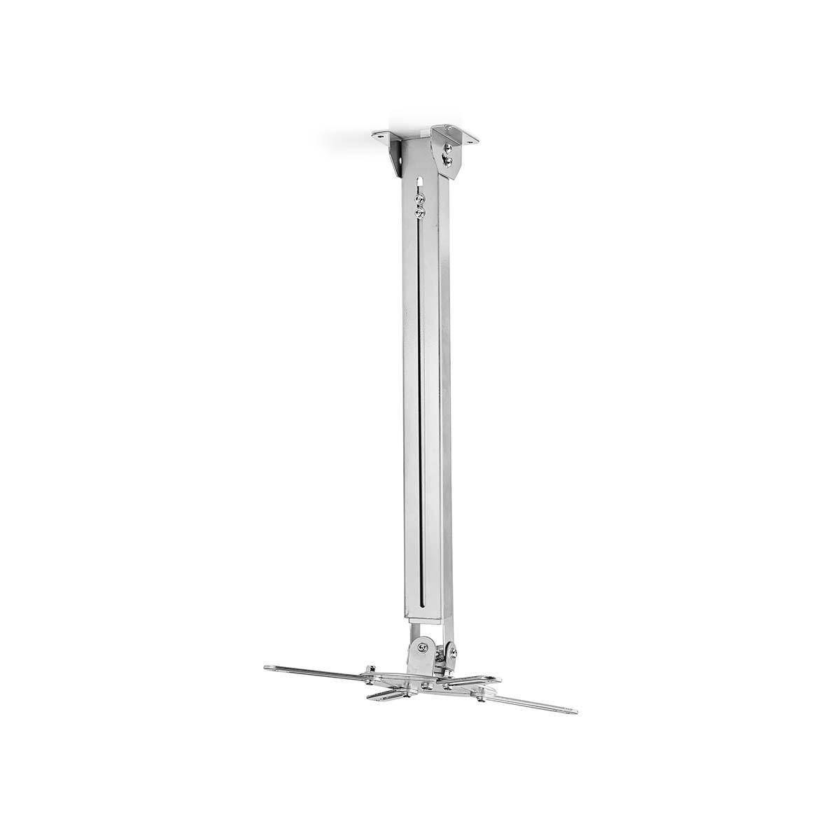 Support de Plafond 2kg pour Vidéoprojecteur 10kg Inclinable Rotatif en Acier-4